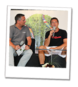Nach dem Talk auf ins Finale - Sieger der Gerry Weber Open 11 - Phillip Kohlschreiber